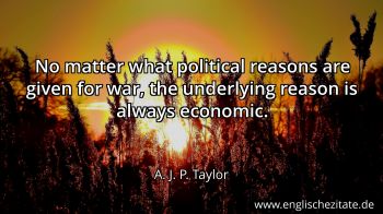 Englisches Zitat von A. J. P. Taylor als Bild