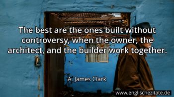 Englisches Zitat von A. James Clark als Bild