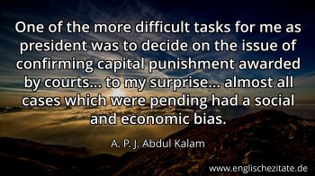 Englisches Zitat von A. P. J. Abdul Kalam als Bild