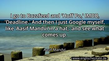 Englisches Zitat von Aasif Mandvi als Bild