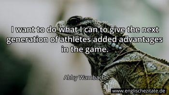Englisches Zitat von Abby Wambach als Bild