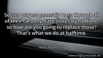 Englisches Zitat von Abby Wambach als Bild