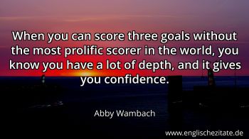 Englisches Zitat von Abby Wambach als Bild
