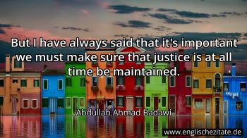 Englisches Zitat von Abdullah Ahmad Badawi als Bild