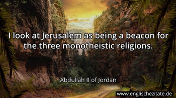Englisches Zitat von Abdullah II of Jordan als Bild