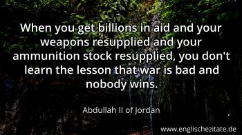 Englisches Zitat von Abdullah II of Jordan als Bild