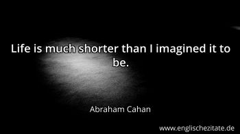 Englisches Zitat von Abraham Cahan als Bild