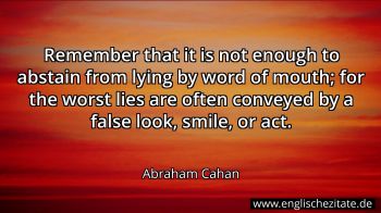 Englisches Zitat von Abraham Cahan als Bild