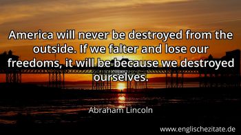 Englisches Zitat von Abraham Lincoln als Bild