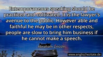 Englisches Zitat von Abraham Lincoln als Bild
