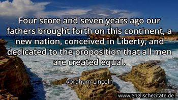Englisches Zitat von Abraham Lincoln als Bild
