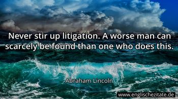 Englisches Zitat von Abraham Lincoln als Bild