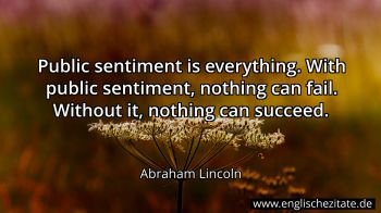 Englisches Zitat von Abraham Lincoln als Bild