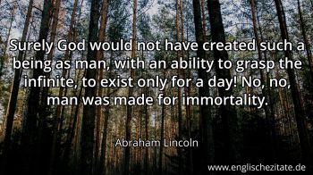 Englisches Zitat von Abraham Lincoln als Bild