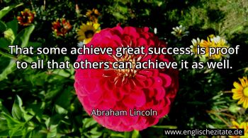 Englisches Zitat von Abraham Lincoln als Bild