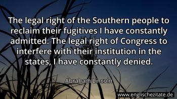 Englisches Zitat von Abraham Lincoln als Bild