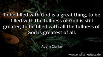 Englisches Zitat von Adam Clarke als Bild