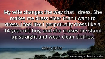Englisches Zitat von Adam Driver als Bild