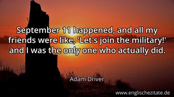 Englisches Zitat von Adam Driver als Bild