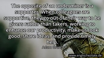 Englisches Zitat von Adam Grant als Bild