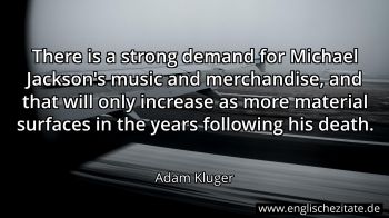 Englisches Zitat von Adam Kluger als Bild