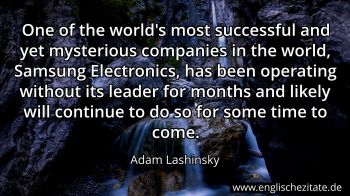 Englisches Zitat von Adam Lashinsky als Bild