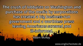 Englisches Zitat von Adam McKay als Bild