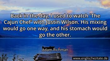Englisches Zitat von Adam Richman als Bild