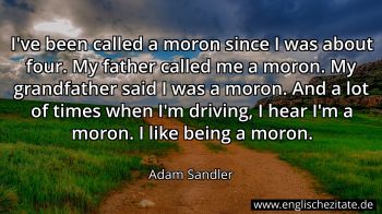 Englisches Zitat von Adam Sandler als Bild