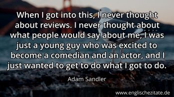 Englisches Zitat von Adam Sandler als Bild