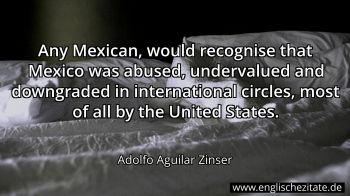 Englisches Zitat von Adolfo Aguilar Zinser als Bild