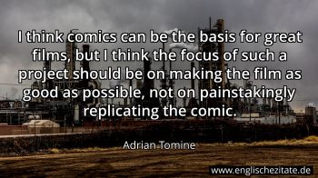 Englisches Zitat von Adrian Tomine als Bild
