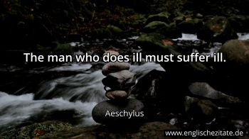 Englisches Zitat von Aeschylus als Bild