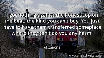 Englisches Zitat von Al Capone als Bild