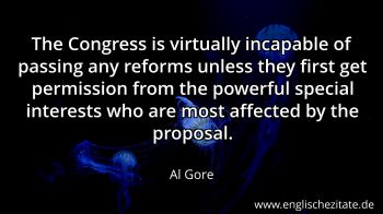 Englisches Zitat von Al Gore als Bild