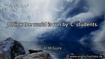 Englisches Zitat von Al McGuire als Bild