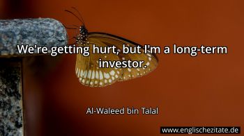Englisches Zitat von Al-Waleed bin Talal als Bild