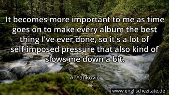 Englisches Zitat von Al Yankovic als Bild