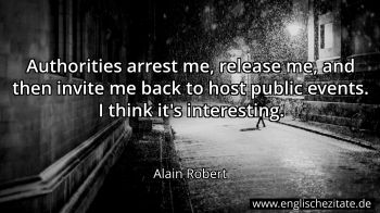 Englisches Zitat von Alain Robert als Bild