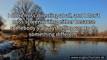 Englisches Zitat von Alan Alda als Bild