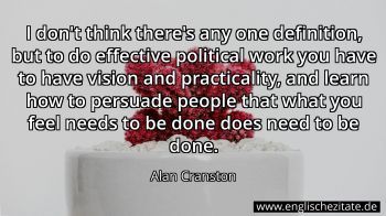 Englisches Zitat von Alan Cranston als Bild