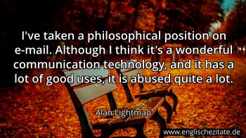 Englisches Zitat von Alan Lightman als Bild