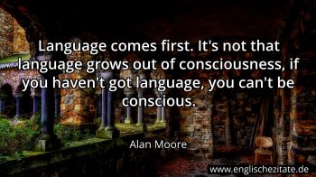 Englisches Zitat von Alan Moore als Bild