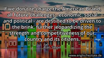Englisches Zitat von Alan Siegel als Bild