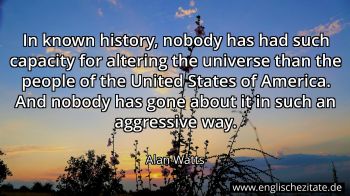 Englisches Zitat von Alan Watts als Bild