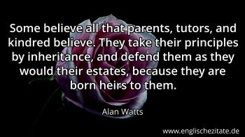 Englisches Zitat von Alan Watts als Bild