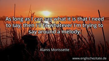 Englisches Zitat von Alanis Morissette als Bild