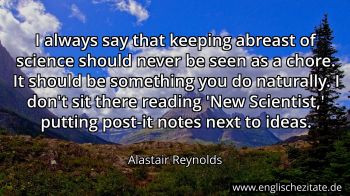 Englisches Zitat von Alastair Reynolds als Bild