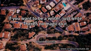 Englisches Zitat von Albert Brooks als Bild