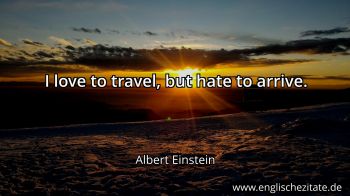 Englisches Zitat von Albert Einstein als Bild